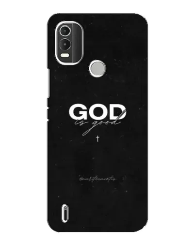 Чохол для Nokia C21 Plus з картинкою «GOD — Бог над усім» Чохол для Nokia C21 Plus з картинкою «GOD — Бог над усім»