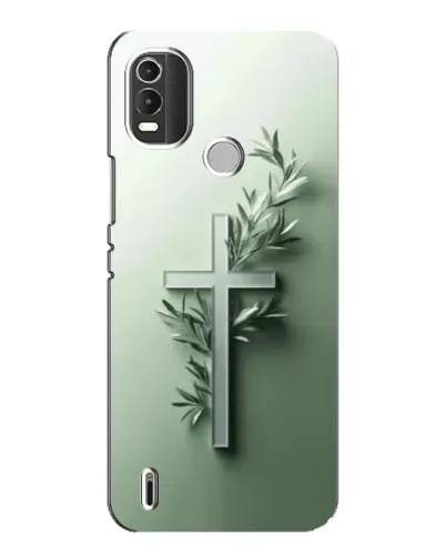 Чехол для Nokia C21 Plus с картинкой «Оливковая ветвь» Чехол для Nokia C21 Plus с картинкой «Оливковая ветвь»