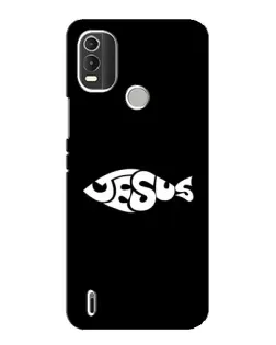 Чехол для Nokia C21 Plus с картинкой «Рыба Jesus» Чехол для Nokia C21 Plus с картинкой «Рыба Jesus»