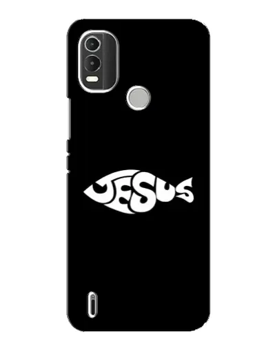 Чехол для Nokia C21 Plus с картинкой «Рыба Jesus» Чехол для Nokia C21 Plus с картинкой «Рыба Jesus»