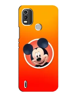 Чехол для Nokia C21 Plus с картинкой «Mickey в круге»