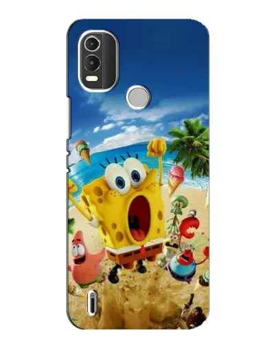Чехол для Nokia C21 Plus с картинкой «Развлечения на пляже»