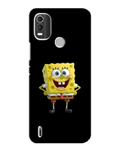 Чехол для Nokia C21 Plus с картинкой «Классический Губка Боб»
