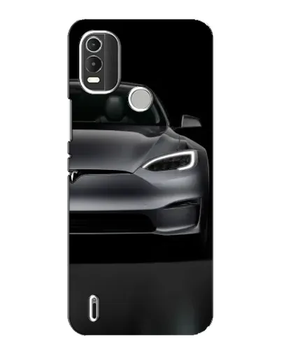 Чехол для Nokia C21 Plus с картинкой «Tesla Model S Look»