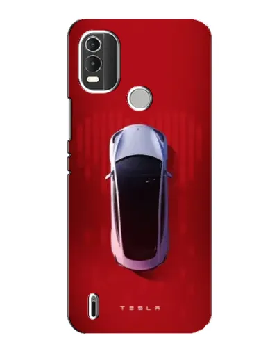 Чехол для Nokia C21 Plus с картинкой «Tesla Top View»