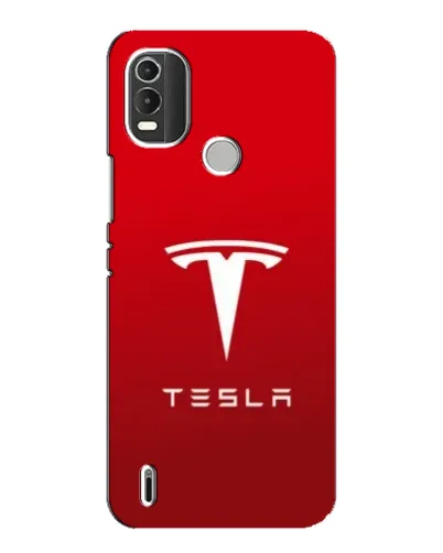 Чехол для Nokia C21 Plus с картинкой «Tesla Red Classic»