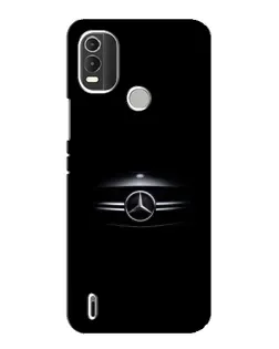 Чехол для Nokia C21 Plus с картинкой «Mercedes — абстрактные линии»
