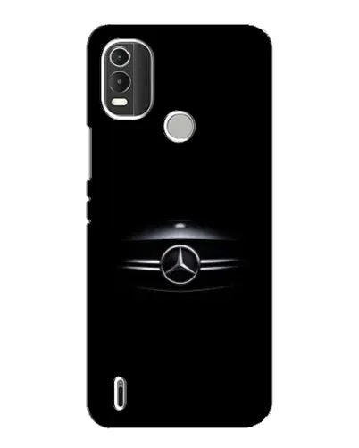 Чехол для Nokia C21 Plus с картинкой «Mercedes — абстрактные линии»