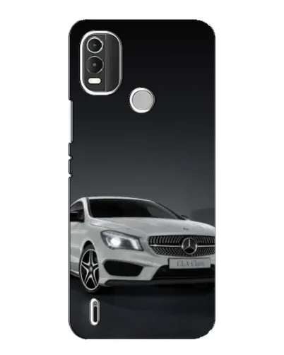 Чехол для Nokia C21 Plus с картинкой «Mercedes AMG GT Silver»