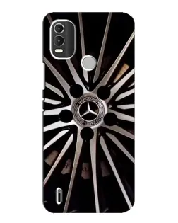 Чехол для Nokia C21 Plus с картинкой «Диск Mercedes»