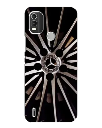 Чехол для Nokia C21 Plus с картинкой «Диск Mercedes»