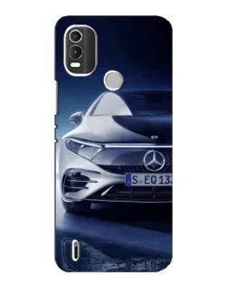 Чехол для Nokia C21 Plus с картинкой «Mercedes EQ — будущее»