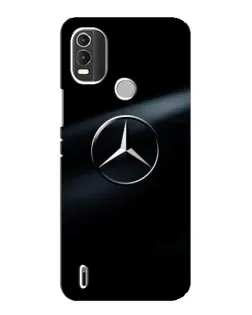 Чехол для Nokia C21 Plus с картинкой «Mercedes на металле» Чехол для Nokia C21 Plus с картинкой «Mercedes на металле»