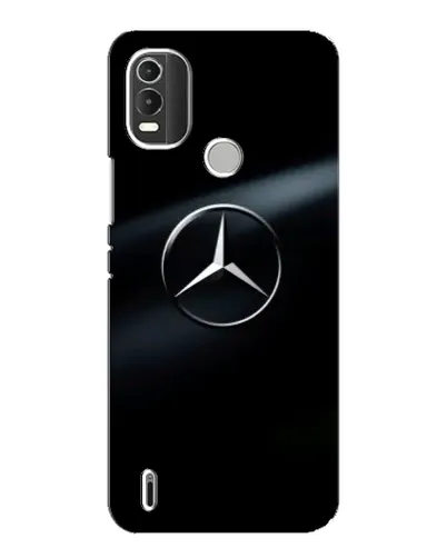 Чехол для Nokia C21 Plus с картинкой «Mercedes на металле» Чехол для Nokia C21 Plus с картинкой «Mercedes на металле»