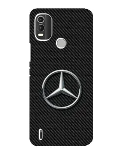 Чехол для Nokia C21 Plus с картинкой «Карбоновый Mercedes стиль» Чехол для Nokia C21 Plus с картинкой «Карбоновый Mercedes стиль»