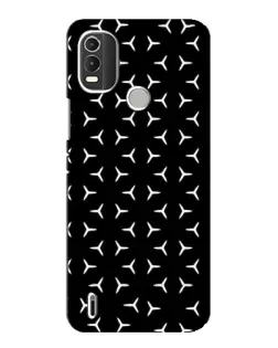 Чехол для Nokia C21 Plus с картинкой «Mercedes паттерн звезд» Чехол для Nokia C21 Plus с картинкой «Mercedes паттерн звезд»