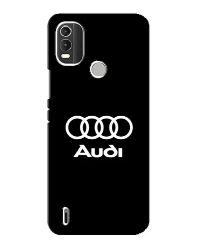 Чехол для Nokia C21 Plus с картинкой «Классическое лого Audi»