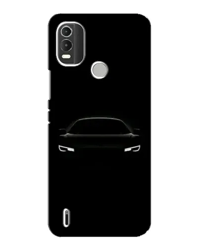 Чехол для Nokia C21 Plus с картинкой «Взгляд Audi в темноте»