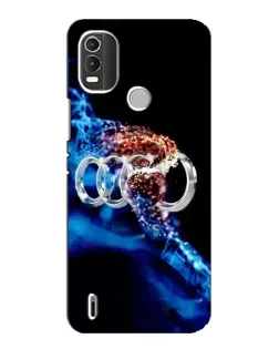 Чехол для Nokia C21 Plus с картинкой «Энергия лого Audi»