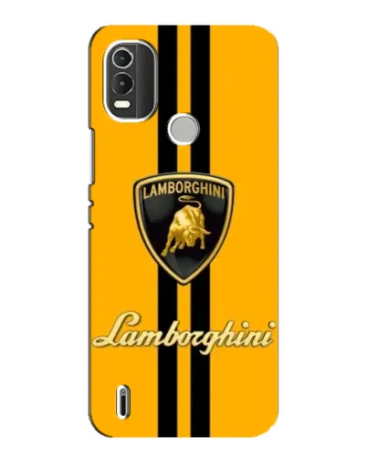 Чехол для Nokia C21 Plus с картинкой «Lamborghini Stripe желтый» Чехол для Nokia C21 Plus с картинкой «Lamborghini Stripe желтый»