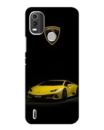 Чехол для Nokia C21 Plus с картинкой «Lamborghini желтый акцент» Чехол для Nokia C21 Plus с картинкой «Lamborghini желтый акцент»