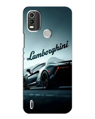 Чехол для Nokia C21 Plus с картинкой «Классическая надпись Lamborghini» Чехол для Nokia C21 Plus с картинкой «Классическая надпись Lamborghini»