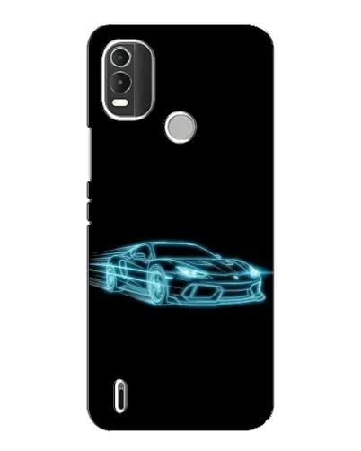 Чехол для Nokia C21 Plus с картинкой «Неоновый контур Lamborghini» Чехол для Nokia C21 Plus с картинкой «Неоновый контур Lamborghini»