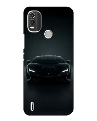 Чехол для Nokia C21 Plus с картинкой «Черный Lamborghini Aventador» Чехол для Nokia C21 Plus с картинкой «Черный Lamborghini Aventador»