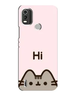 Чохол для Nokia C21 Plus з картинкою «Пушин каже Hi»