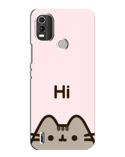 Чохол для Nokia C21 Plus з картинкою «Пушин каже Hi»