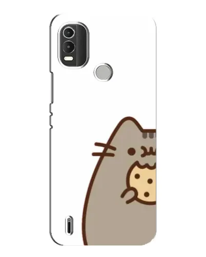 Чохол для Nokia C21 Plus з картинкою «Пушин з печивом»