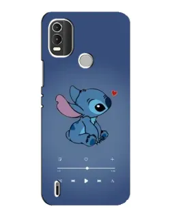 Чохол для Nokia C21 Plus з картинкою «Музичний Stitch»