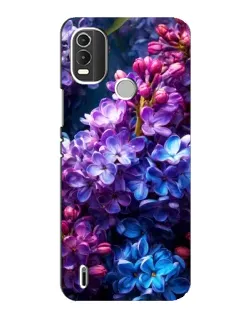Чехол для Nokia C21 Plus с картинкой «Сиреневый цвет»