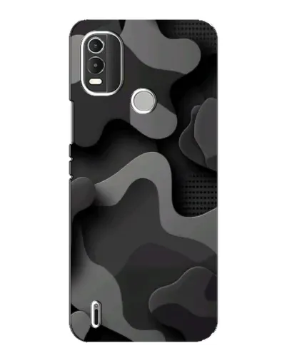 Чехол для Nokia C21 Plus с картинкой «Темный абстрактный камуфляж» Чехол для Nokia C21 Plus с картинкой «Темный абстрактный камуфляж»