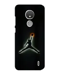 Чохол для Nokia C21 з картинкою «Jordan Gradient Logo»