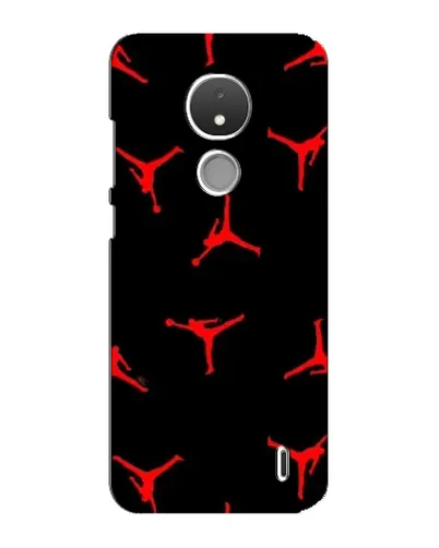 Чохол для Nokia C21 з картинкою «Jordan Red Pattern» Чохол для Nokia C21 з картинкою «Jordan Red Pattern»