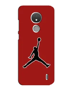 Чохол для Nokia C21 з картинкою «Jordan Red Back»