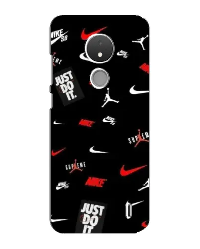 Чохол для Nokia C21 з картинкою «Nike Mix Pattern» Чохол для Nokia C21 з картинкою «Nike Mix Pattern»