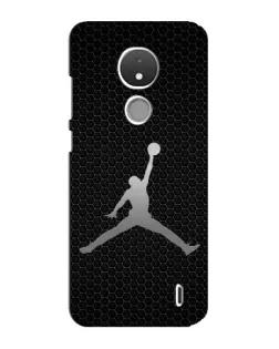 Чохол для Nokia C21 з картинкою «Jordan Dark Carbon»