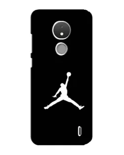 Чохол для Nokia C21 з картинкою «Jordan Silhouette»