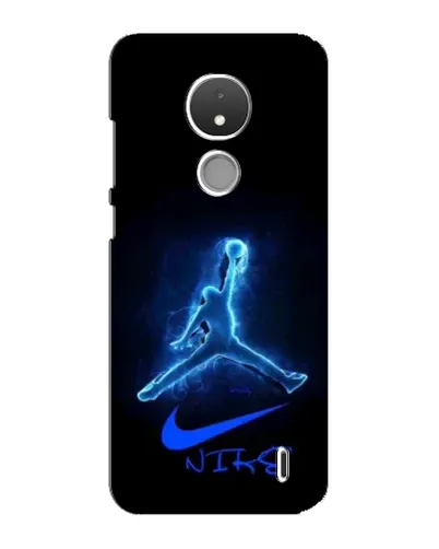 Чохол для Nokia C21 з картинкою «Jordan Neon Blue» Чохол для Nokia C21 з картинкою «Jordan Neon Blue»
