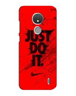 Чохол для Nokia C21 з картинкою «Nike Just Do It»