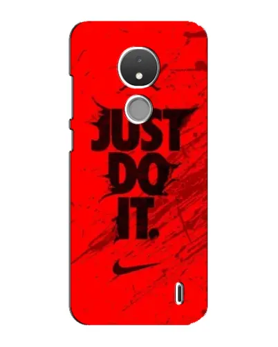 Чохол для Nokia C21 з картинкою «Nike Just Do It» Чохол для Nokia C21 з картинкою «Nike Just Do It»