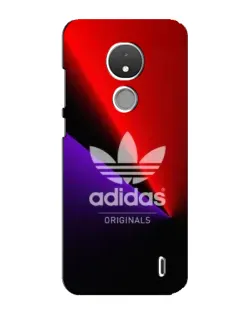 Чохол для Nokia C21 з картинкою «Adidas Red Neon» Чохол для Nokia C21 з картинкою «Adidas Red Neon»