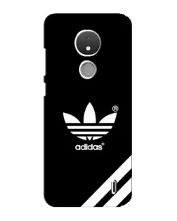 Чохол для Nokia C21 з картинкою «Adidas з діагональними смугами»