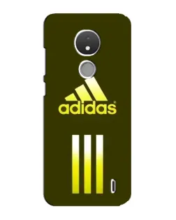 Чохол для Nokia C21 з картинкою «Оливковий градієнт Adidas»
