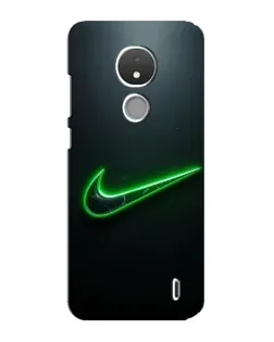 Чохол для Nokia C21 з картинкою «Неоновий контур Nike» Чохол для Nokia C21 з картинкою «Неоновий контур Nike»