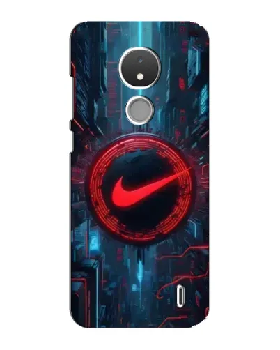 Чохол для Nokia C21 з картинкою «Техногенний стиль Nike» Чохол для Nokia C21 з картинкою «Техногенний стиль Nike»