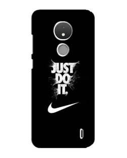 Чохол для Nokia C21 з картинкою «Текстовий принт Nike» Чохол для Nokia C21 з картинкою «Текстовий принт Nike»