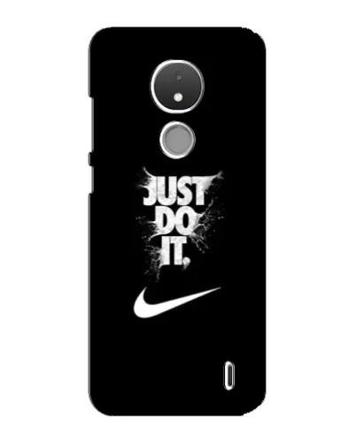 Чохол для Nokia C21 з картинкою «Текстовий принт Nike» Чохол для Nokia C21 з картинкою «Текстовий принт Nike»